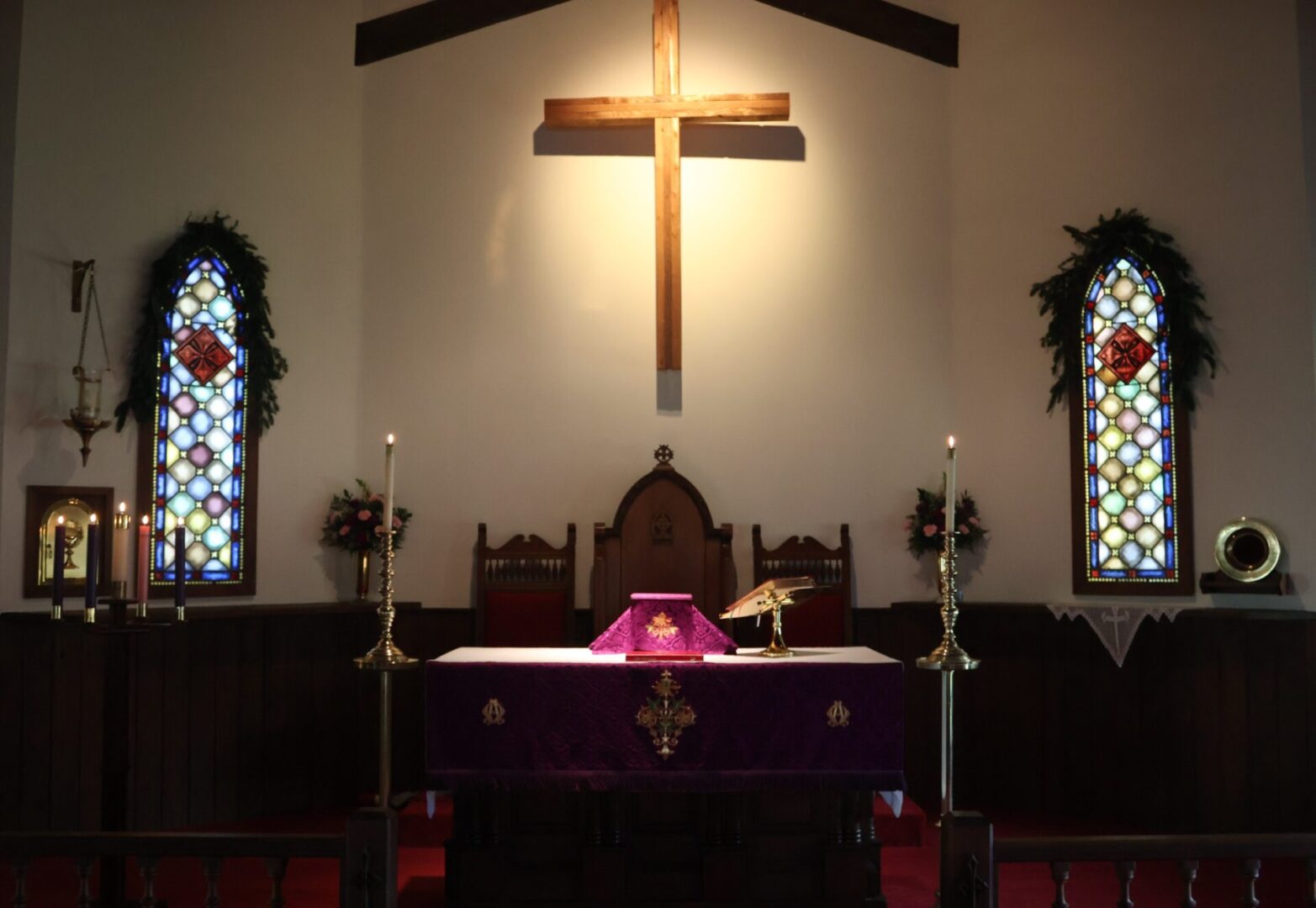 Altar at Advent