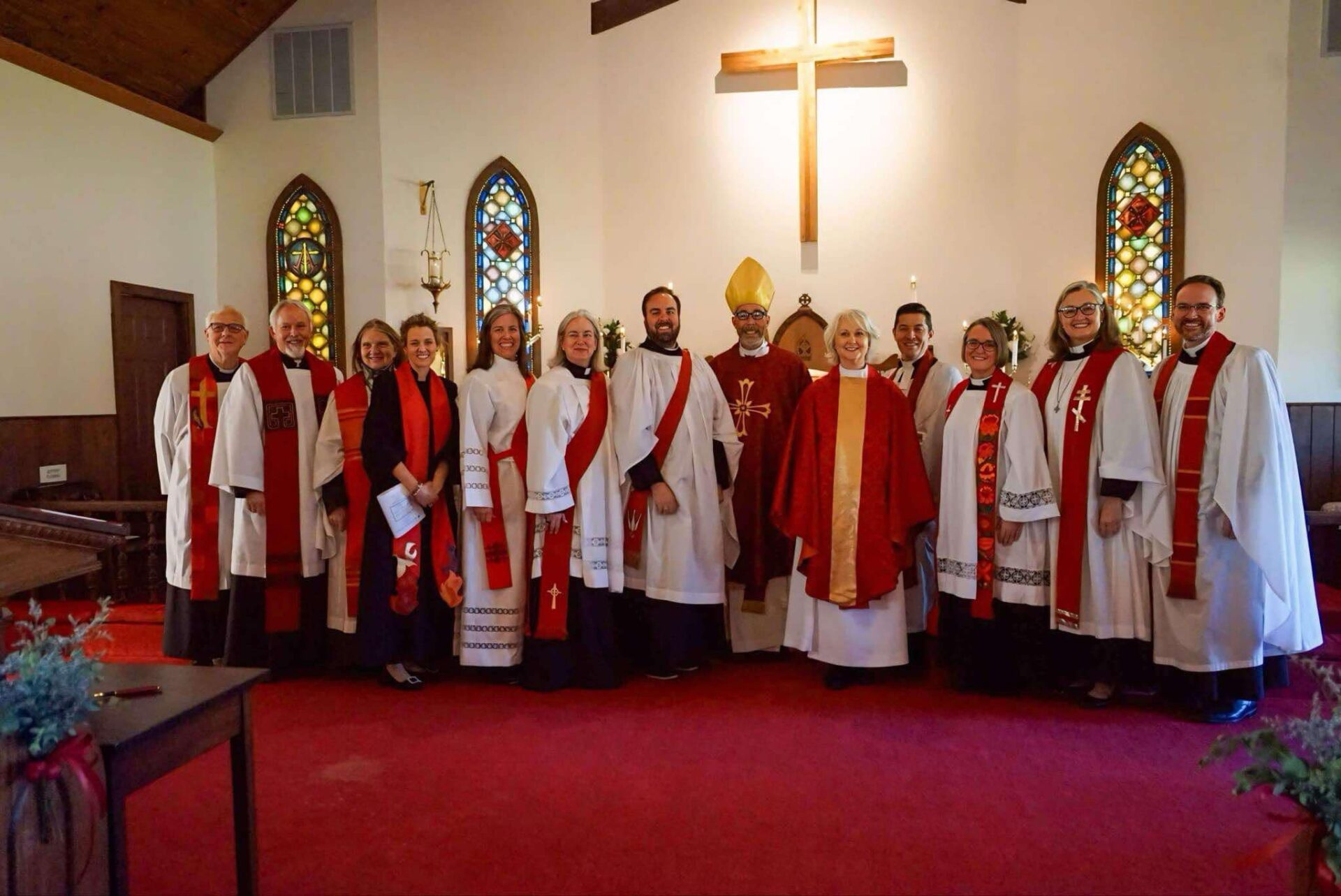 Ordination group: priests & bishop