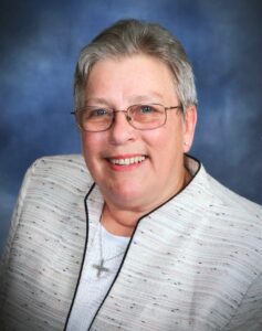 Norma Thronburg, member of the Bishop's Committee